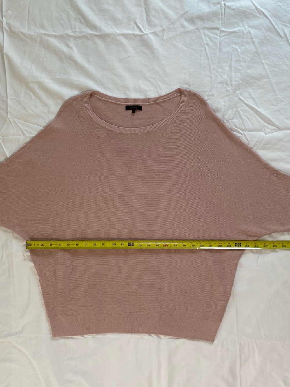 Quince Lightweight Cotton-Cashmere Dolman Sweater XL - Picture 9 of 11